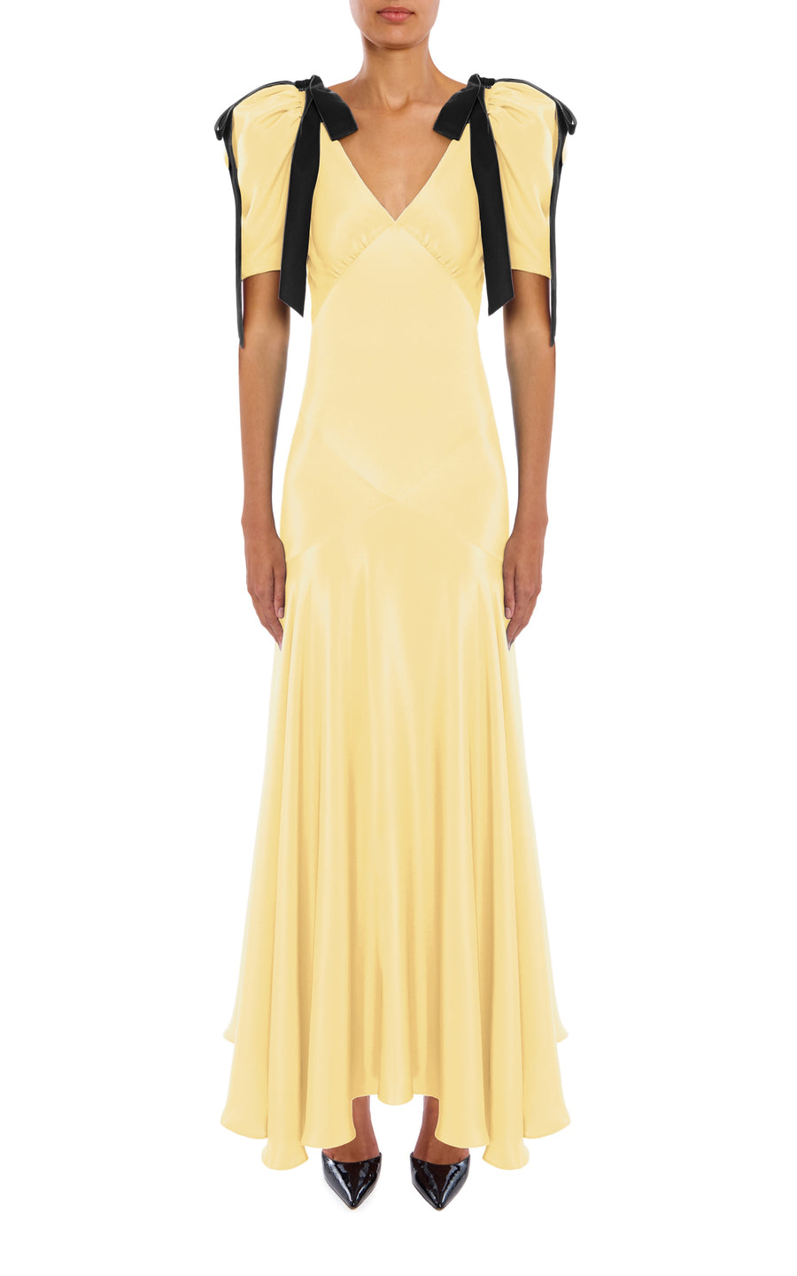 slim fit dress slacks 20s Gold Silk Beaded Dress main image 1