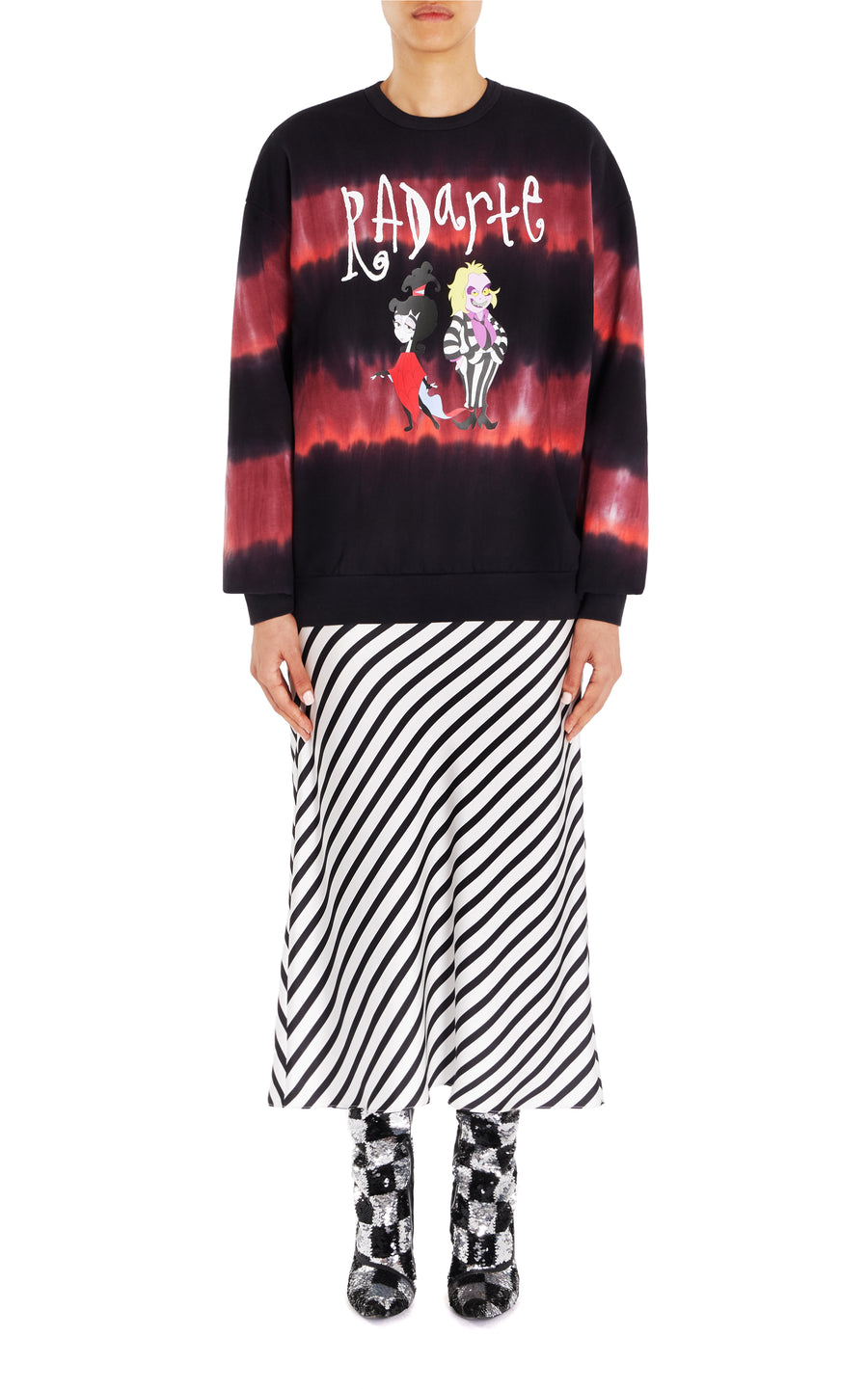 Beetlejuice the Animated Series Tie Dye Radarte Sweatshirt