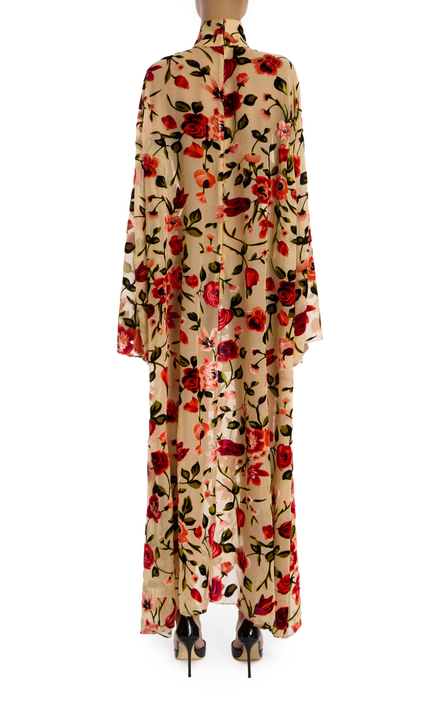 Floral Velvet Devor Tunic Dress Rodarte Floral Velvet Devor Tunic Dress Rodarte
