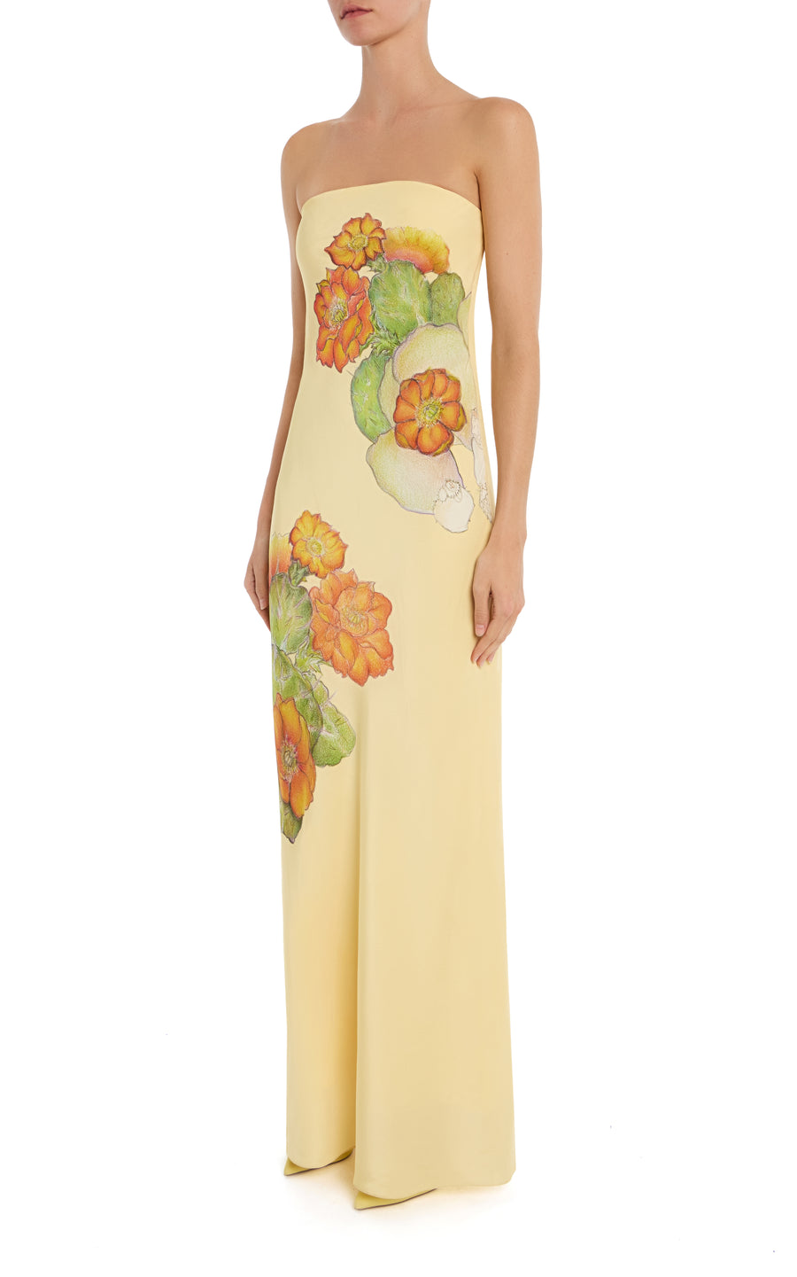 silk scarf printed long dress Designer Printed Maxi Dress | Long Dresses For Women