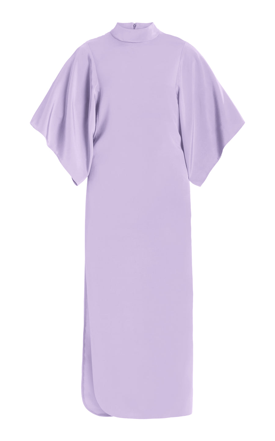 Lavender Mock Neck Sheath Dress